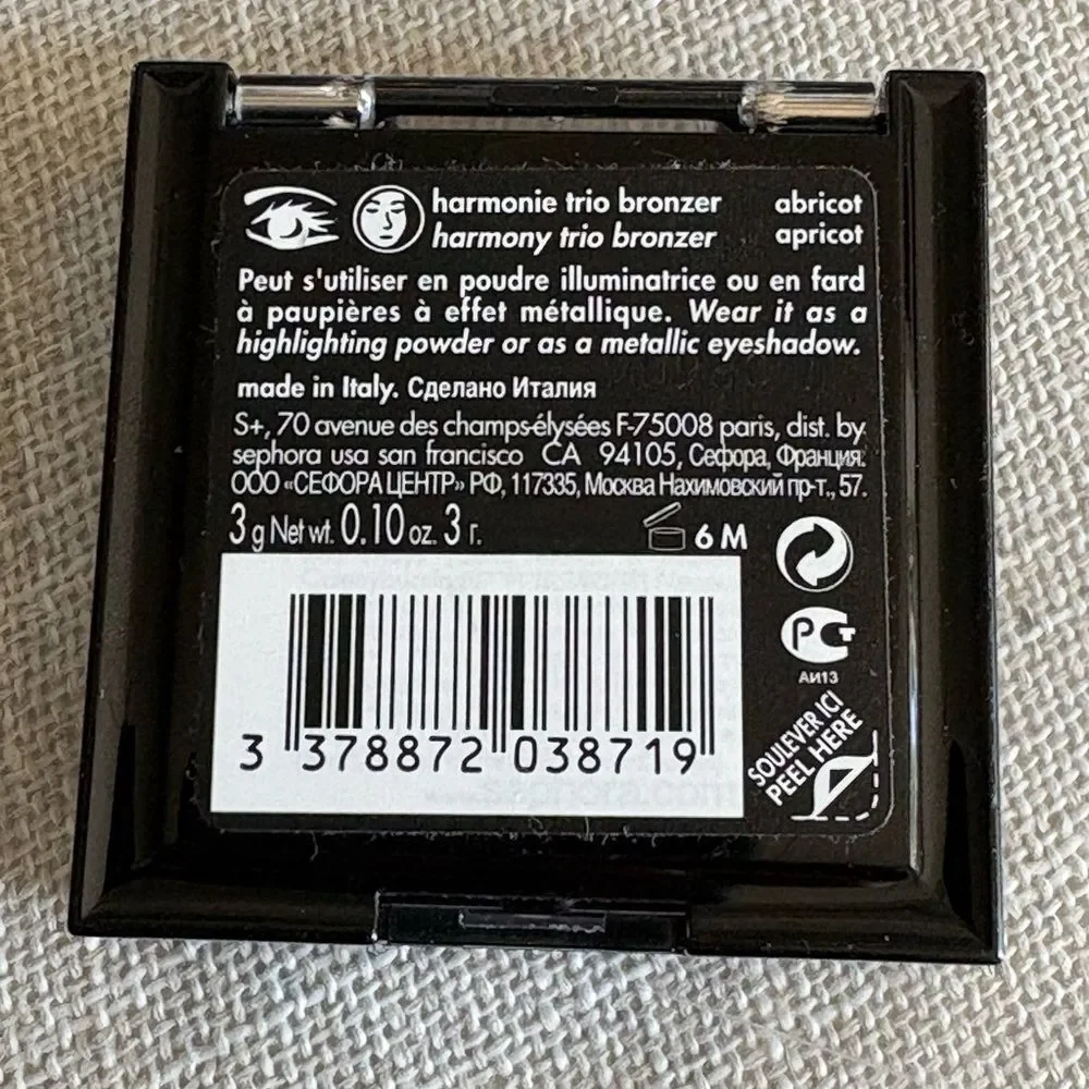 Trio (3) Eyeshadow Bronzer by Sephora